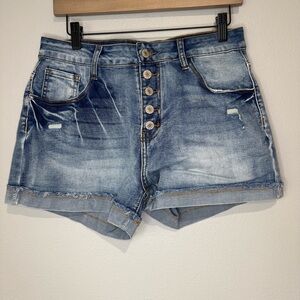 Denim Blue Women's Shorts